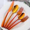 1-2.jpeg Korean Long-Handle Stainless Cutlery
