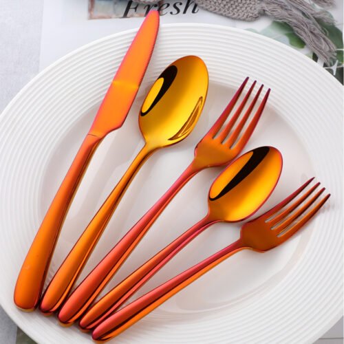 1-2.jpeg Korean Long-Handle Stainless Cutlery