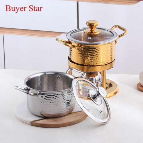 Stainless Steel Soup Cooking Pot