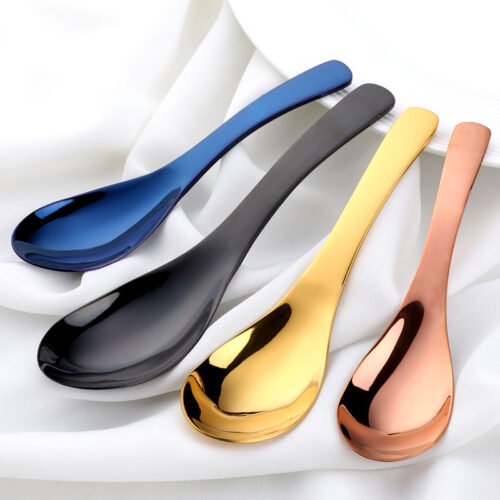 6-1.jpeg Stainless Steel Gold Soup Spoon