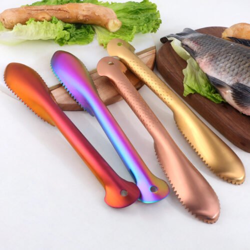 Manual Fish Scale Scraper Tool