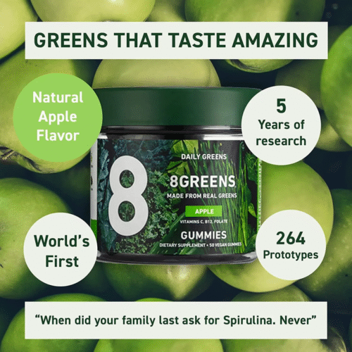 H74bcae1cb7d548c58cd834c821b7eae8q.png_720x720q50.png Daily Greens Apple Flavor Gummies