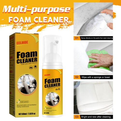 Car Interior Leather Foam Cleaner